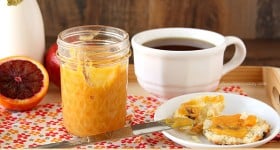 Blood Orange Curd from www.chocolatemoosey.com