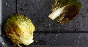 Roasted Brussels Sprouts | www.chocolatemoosey.com