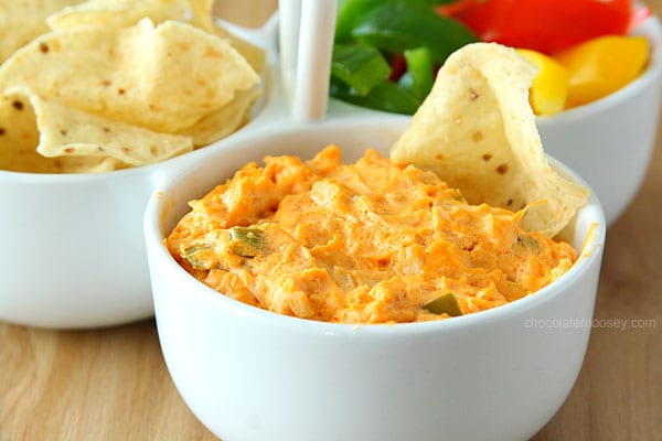 Buffalo Chicken Dip - Homemade In The Kitchen