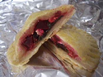 Swiss Chard, Beet, and Goat Cheese Empanadas | www.chocolatemoosey.com