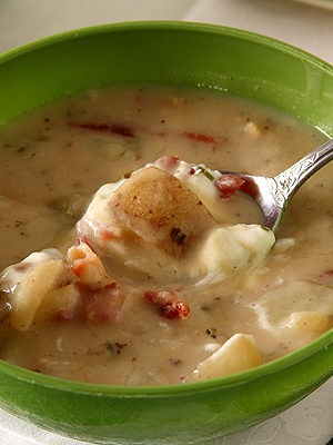 Baked Potato Soup | www.chocolatemoosey.com
