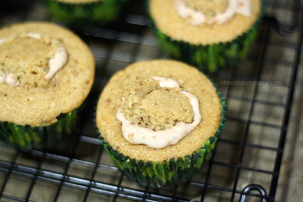 Irish Cream Cupcakes | www.chocolatemoosey.com