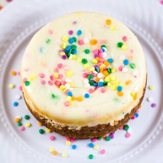Mini Birthday Cheesecake Recipe