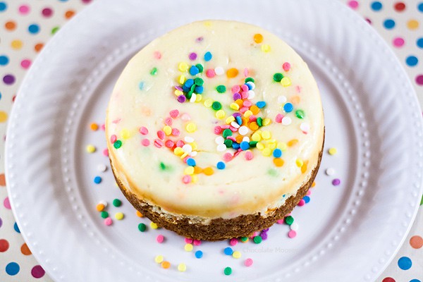 Mini Birthday Cheesecake Recipe