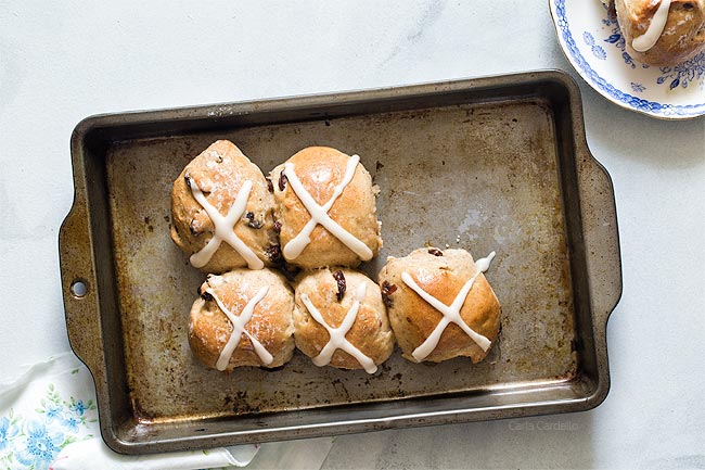 Easter Hot Cross Buns Small Batch