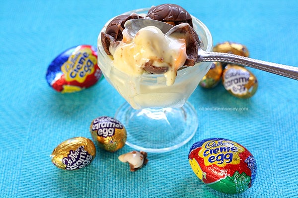 Cadbury Creme Egg Ice Cream recipe