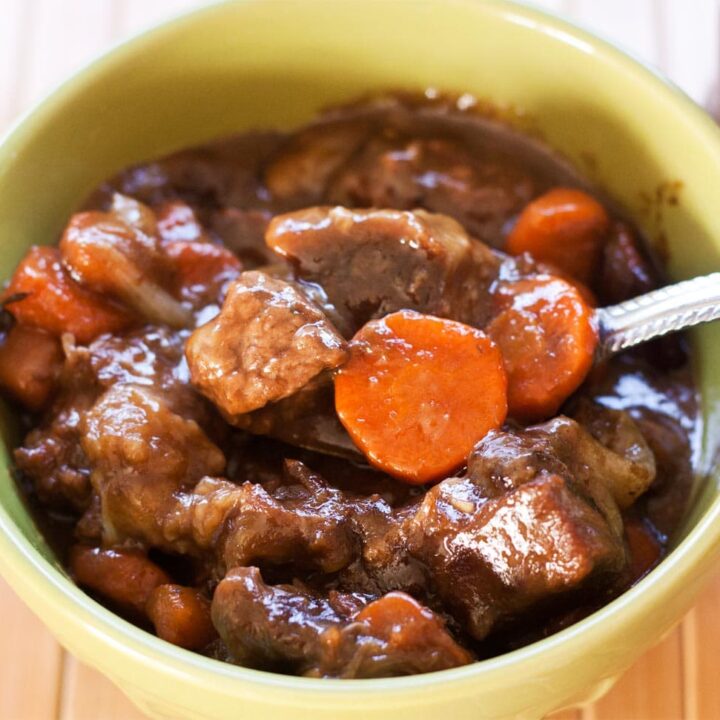 Irish Beef Stew with Guinness beer