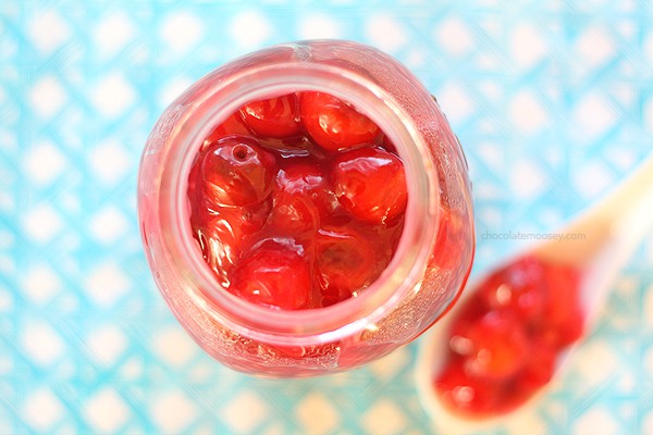 Cherry Pie Filling in jar