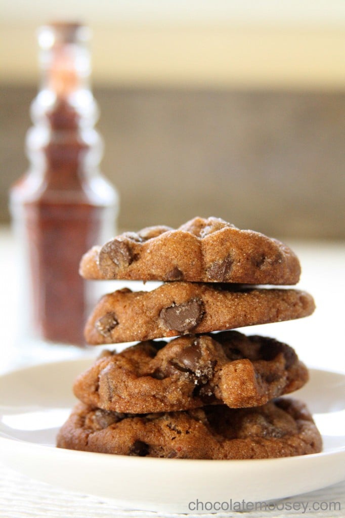 Chocolate Chili Spice Cookies