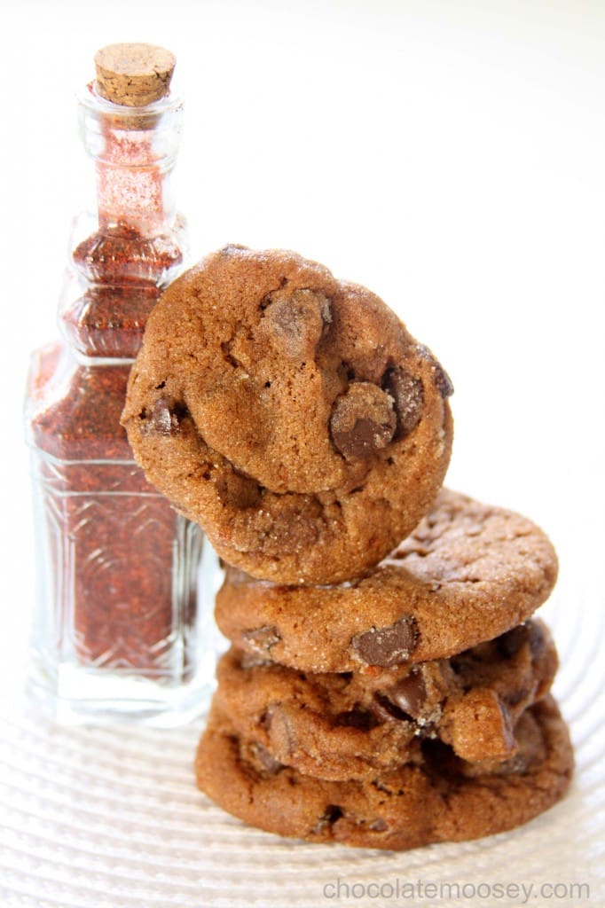 Chocolate Chili Spice Cookies