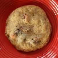 Bacon and Dried Cherry Chocolate Chip Cookies