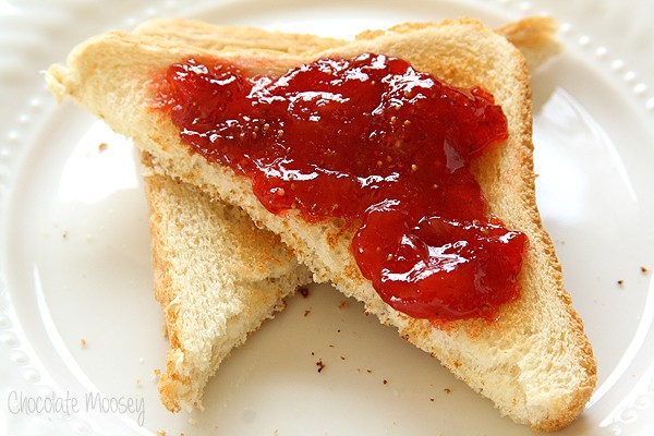 Strawberry Jam on Toast