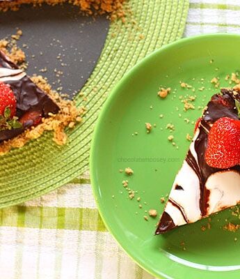 Strawberry Smores Tart | www.chocolatemoosey.com