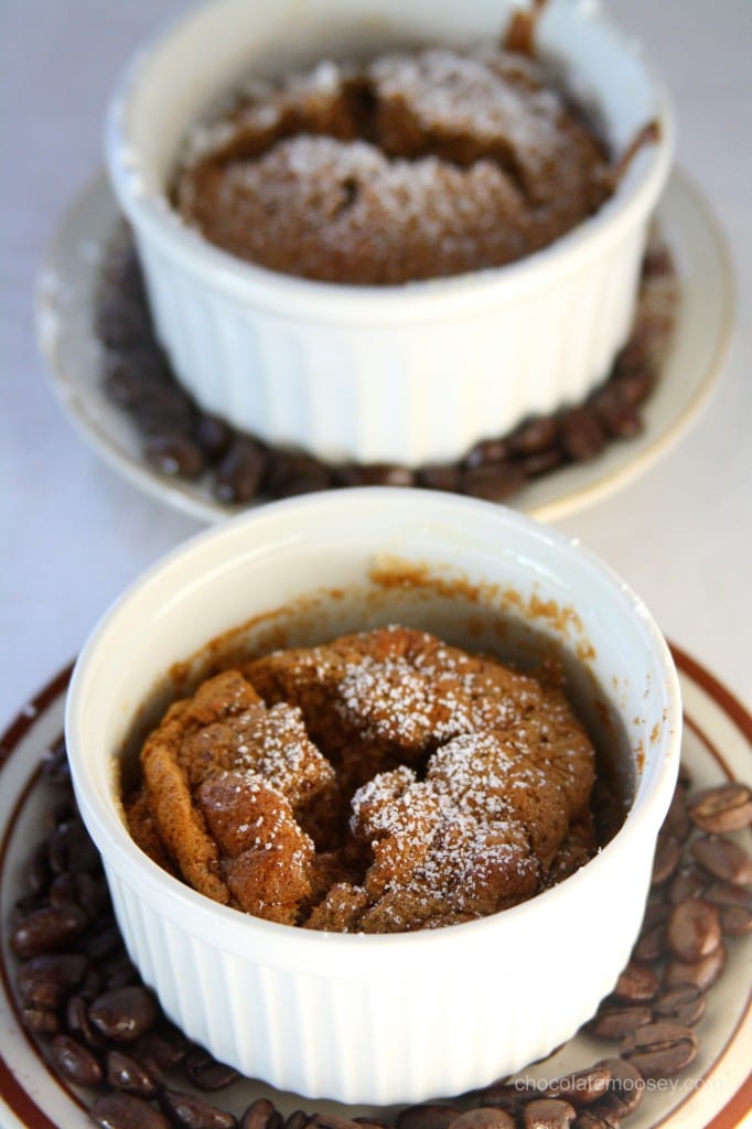 Espresso Souffle from www.chocolatemoosey.com