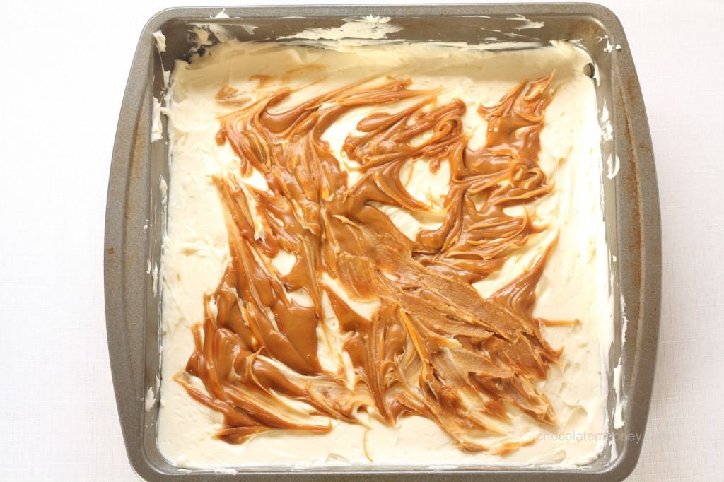 No-Bake Egg-Free Biscoff Swirl Cheesecake