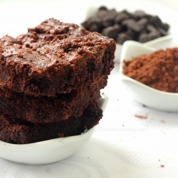 One-Pot Fudgy Raspberry Cocoa Brownies