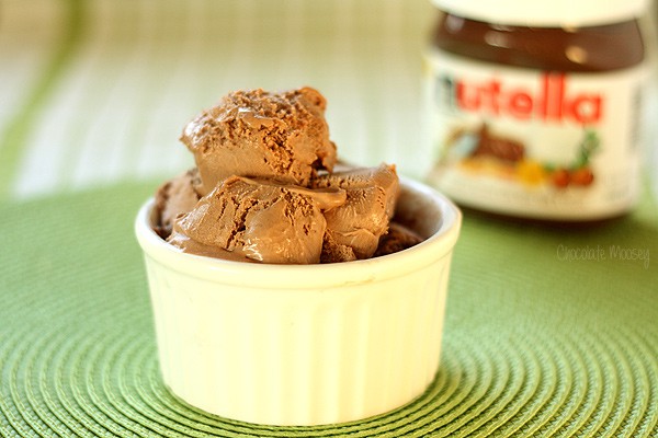 5 ingredient Nutella Ice Cream