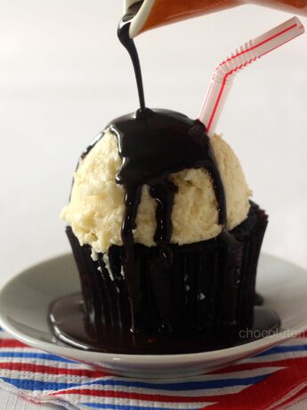 Root Beer Float Cupcakes