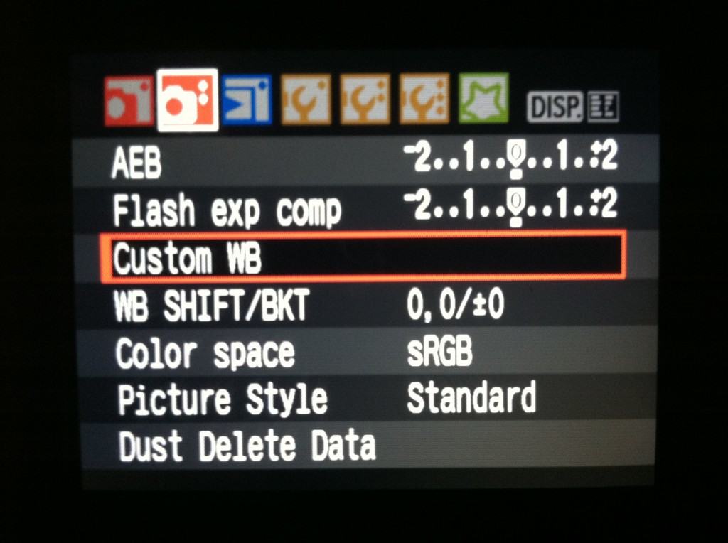 How To Customize White Balance