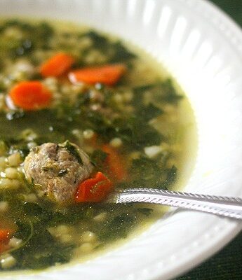 easy Italian Wedding Soup recipe