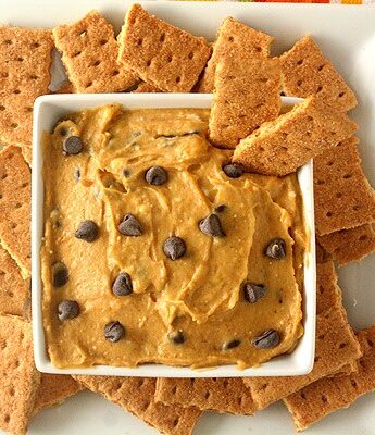 Pumpkin Chocolate Chip Cookie Dough Dip