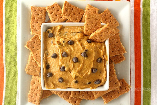 Pumpkin Chocolate Chip Cookie Dough Dip