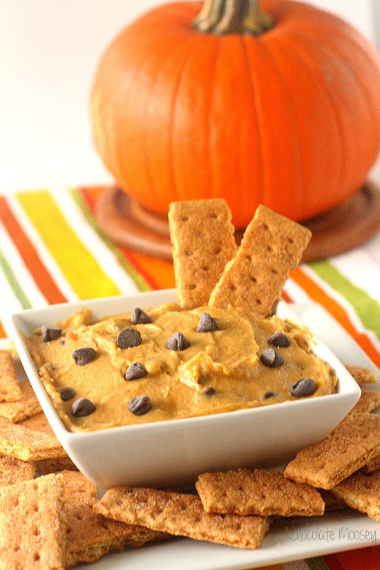 Pumpkin Chocolate Chip Cookie Dough Dip