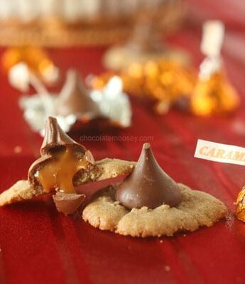 Caramel Kiss Cinnamon Spritz Cookies