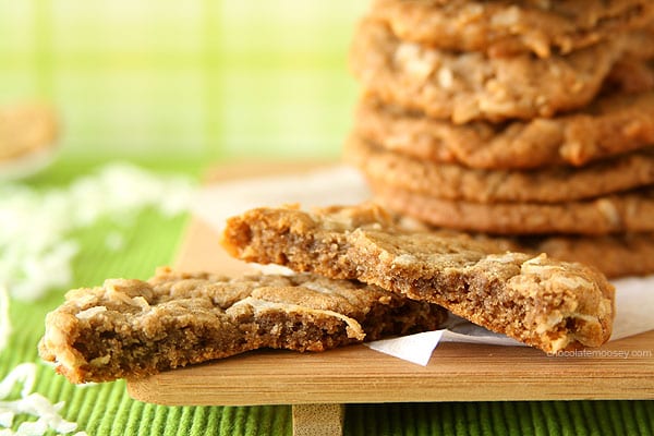 Brown Sugar Cinnamon Coconut Cookies