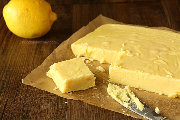 Creamy Lemon Fudge