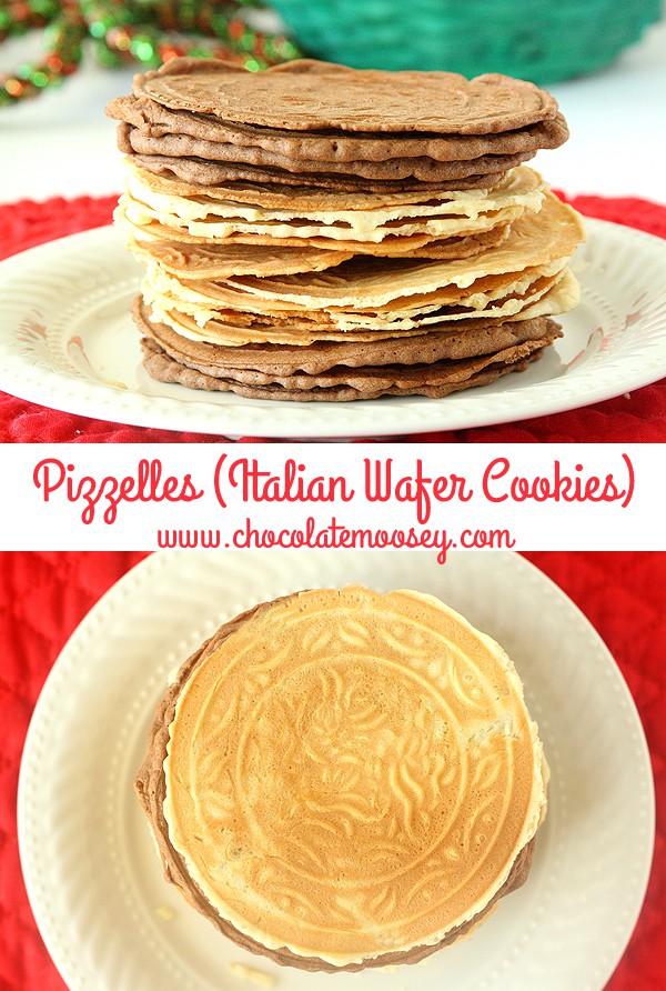 Pizzelles (Italian Wafer Cookies) for Christmas