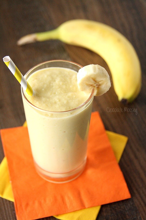 Banana Mango Yogurt Smoothie (Without Ice Or Sugar)