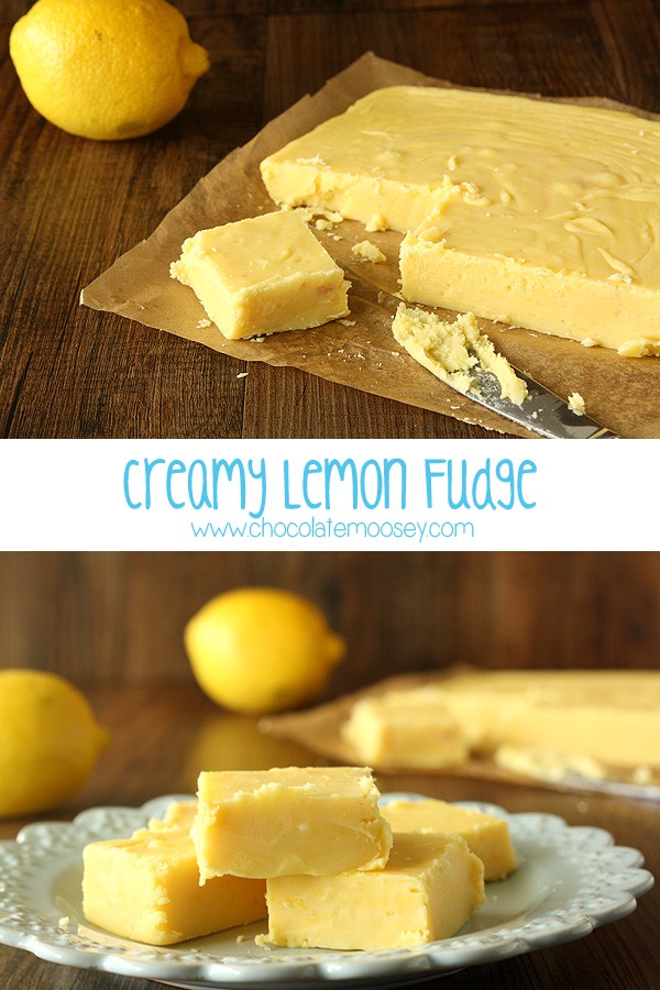 Creamy Lemon Fudge