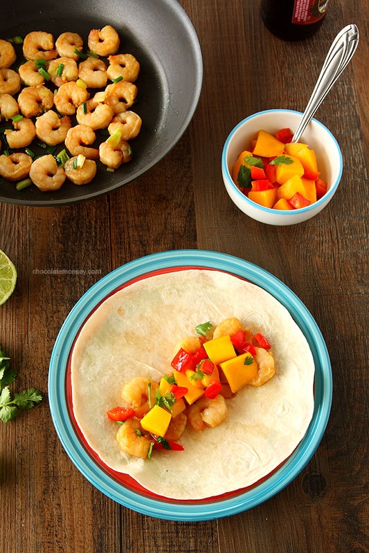 Make it an easy and healthy taco night with Asian Shrimp Tacos with Mango Salsa. Dinner is ready in under 60 minutes.