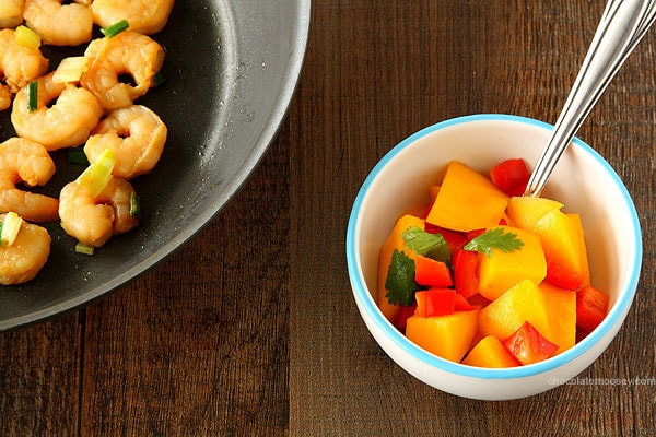 Make it an easy and healthy taco night with Asian Shrimp Tacos with Mango Salsa. Dinner is ready in under 60 minutes.