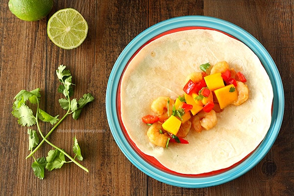 Make it an easy and healthy taco night with Asian Shrimp Tacos with Mango Salsa. Dinner is ready in under 60 minutes.