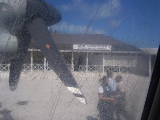 San Salvador airport inside