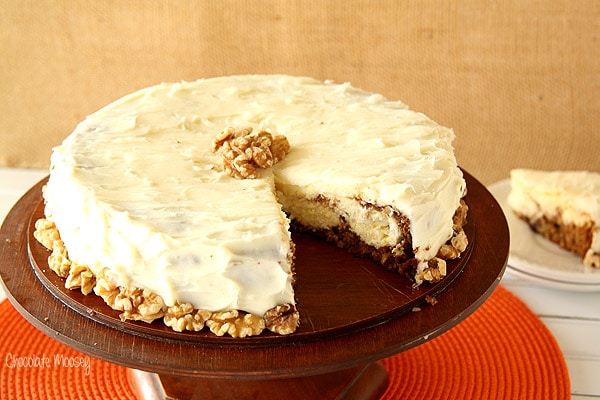 Cheesecake With Carrot Cake