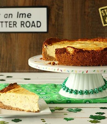 Irish Cheese and Bacon Cheesecake with Walnut Crust