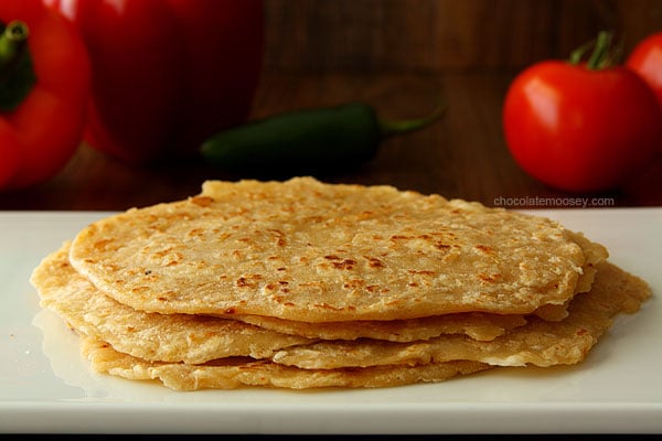 Homemade Spiced Flour Tortillas | www.chocolatemoosey.com