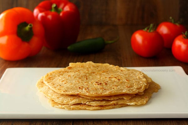 Homemade Spiced Flour Tortillas | www.chocolatemoosey.com