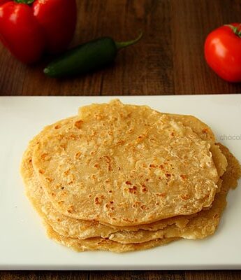 Homemade Spiced Flour Tortillas | www.chocolatemoosey.com