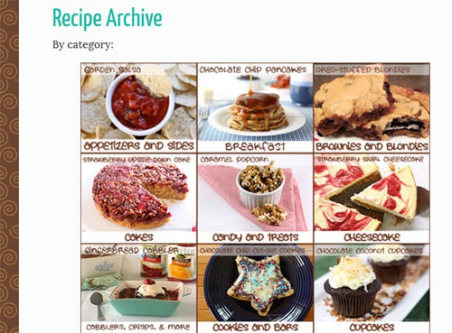 How To Create An Automatic Recipe Index For WordPress Blogs | www.chocolatemoosey.com