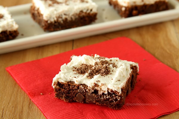 Mexican Hot Chocolate Brownie Cookie Bars | www.chocolatemoosey.com