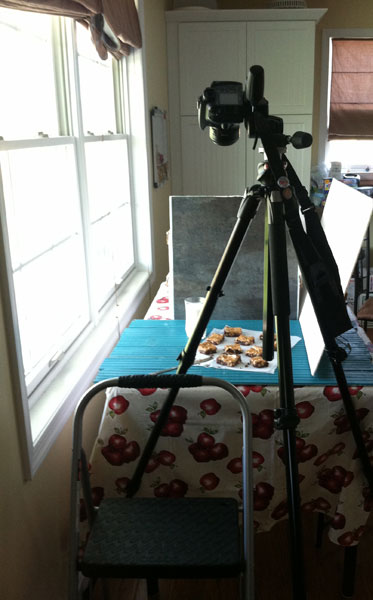 Setting up tripod