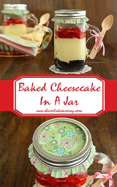 Photo collage for Cheesecake In A Jar recipe