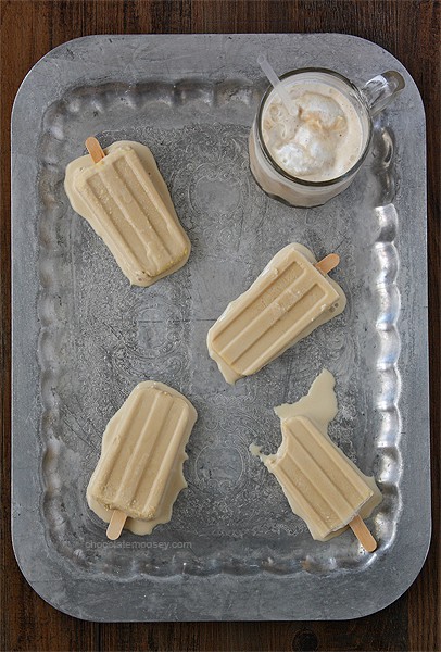 Root Beer Float Ice Cream Bars | www.chocolatemoosey.com