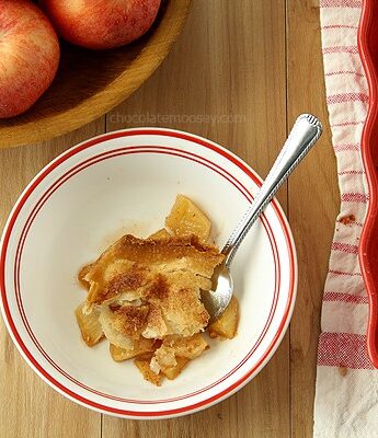 Apple Dumpling Cobbler | www.chocolatemoosey.com