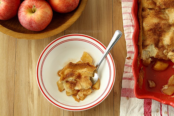 Apple Dumpling Cobbler | www.chocolatemoosey.com