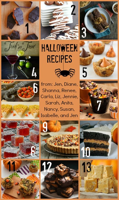 Halloween Party Recipe Ideas | www.chocolatemoosey.com